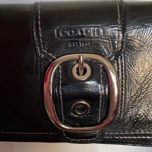 Coach Leather Wristlet